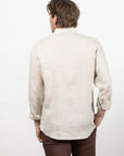 Cutler & Co Blake Linen Shirt | Oatmeal