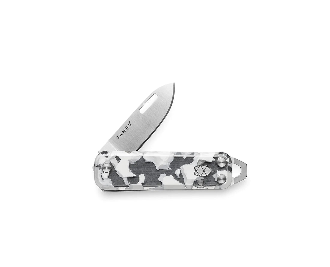 James Brand The Elko | Arctic Tortoise + Stainless