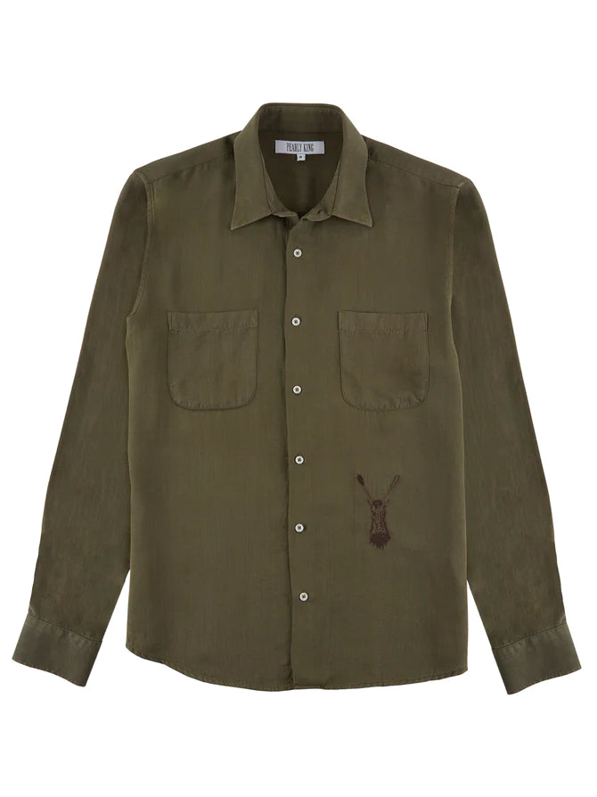 Pearly King Guild LS Shirt | Khaki