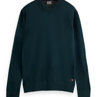 Scotch & Soda Essential Merino Knit | Space Green