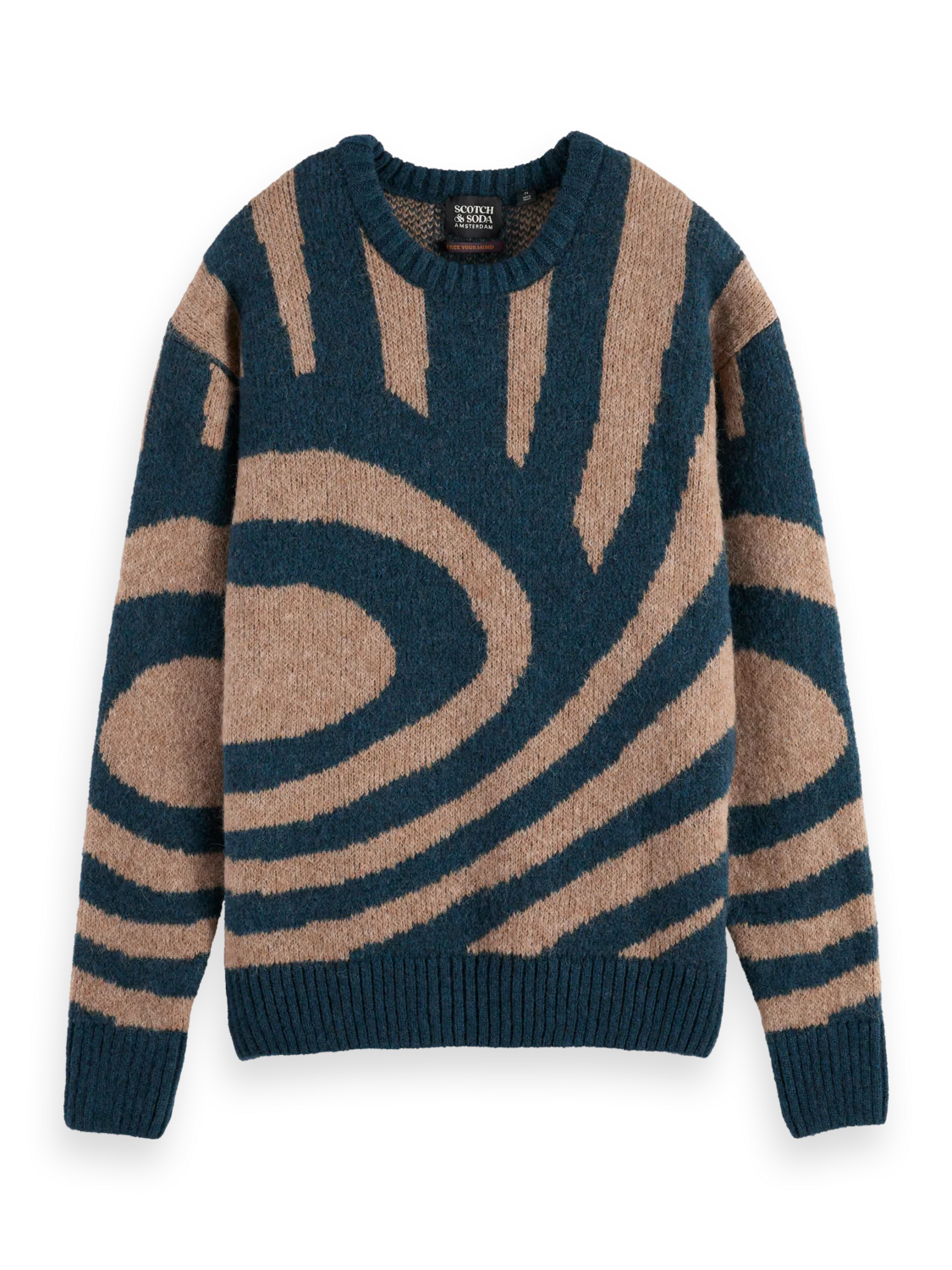 Scotch &amp; Soda Hairy Big Wave Jumper
