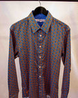 John Lennon L/S Shirt | Blue + Orange