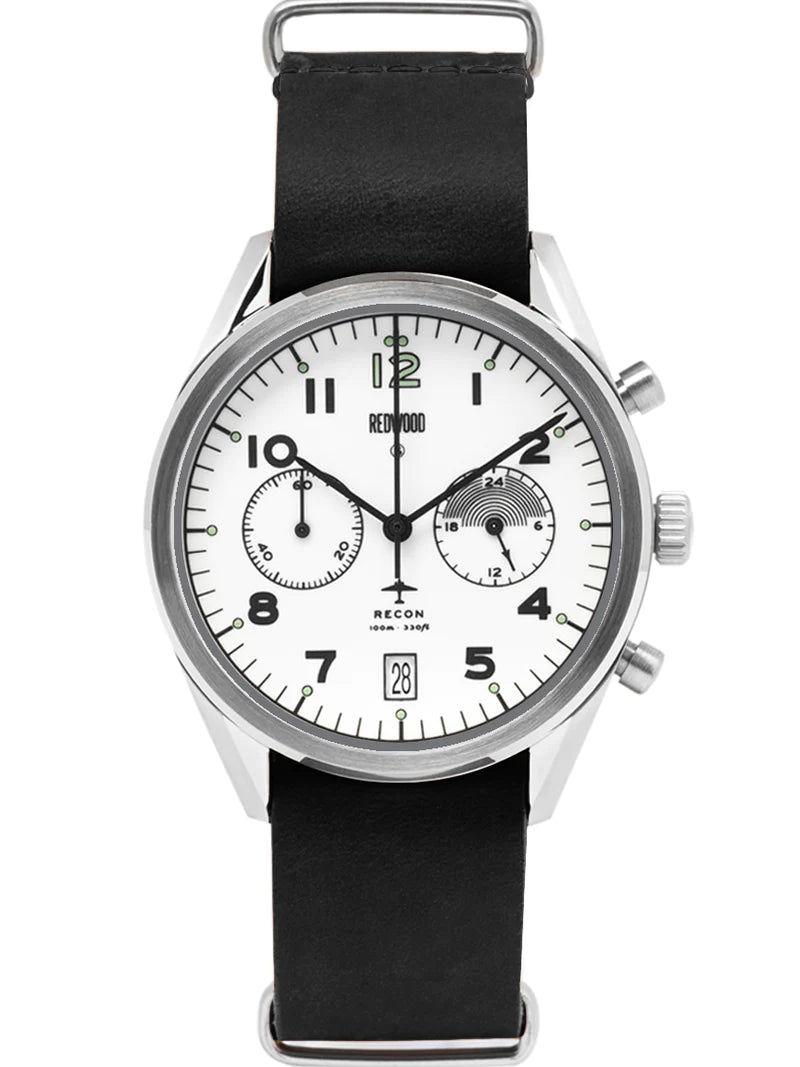 Redwood Watches | Recon C-47 Dakota Black