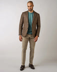 Rembrandt Hawker Blazer | Brown & Green Check