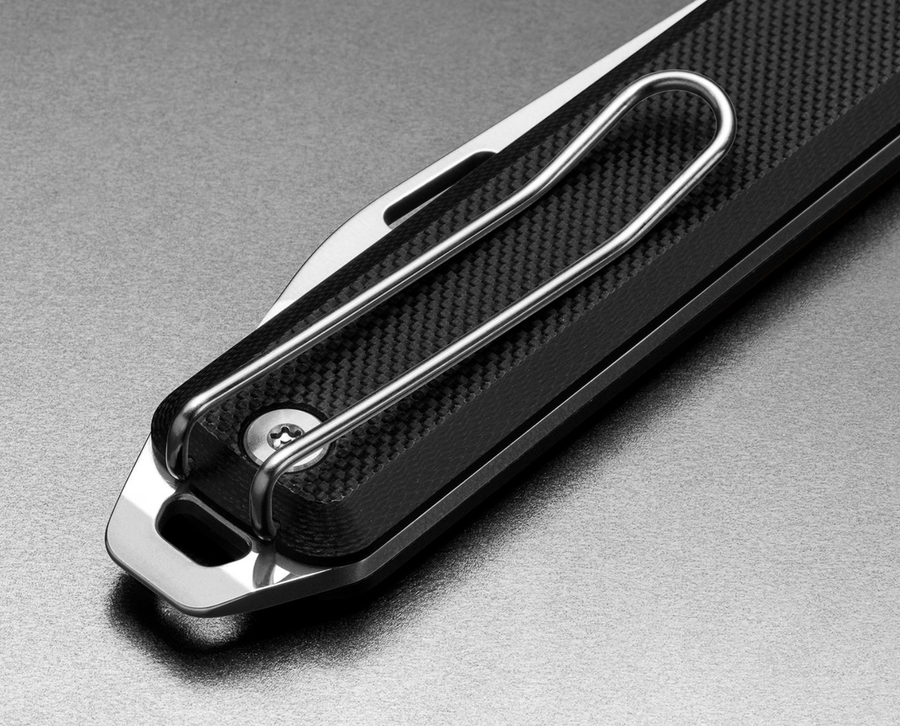 James Brand Ellis Slim | Black + Stainless Straight