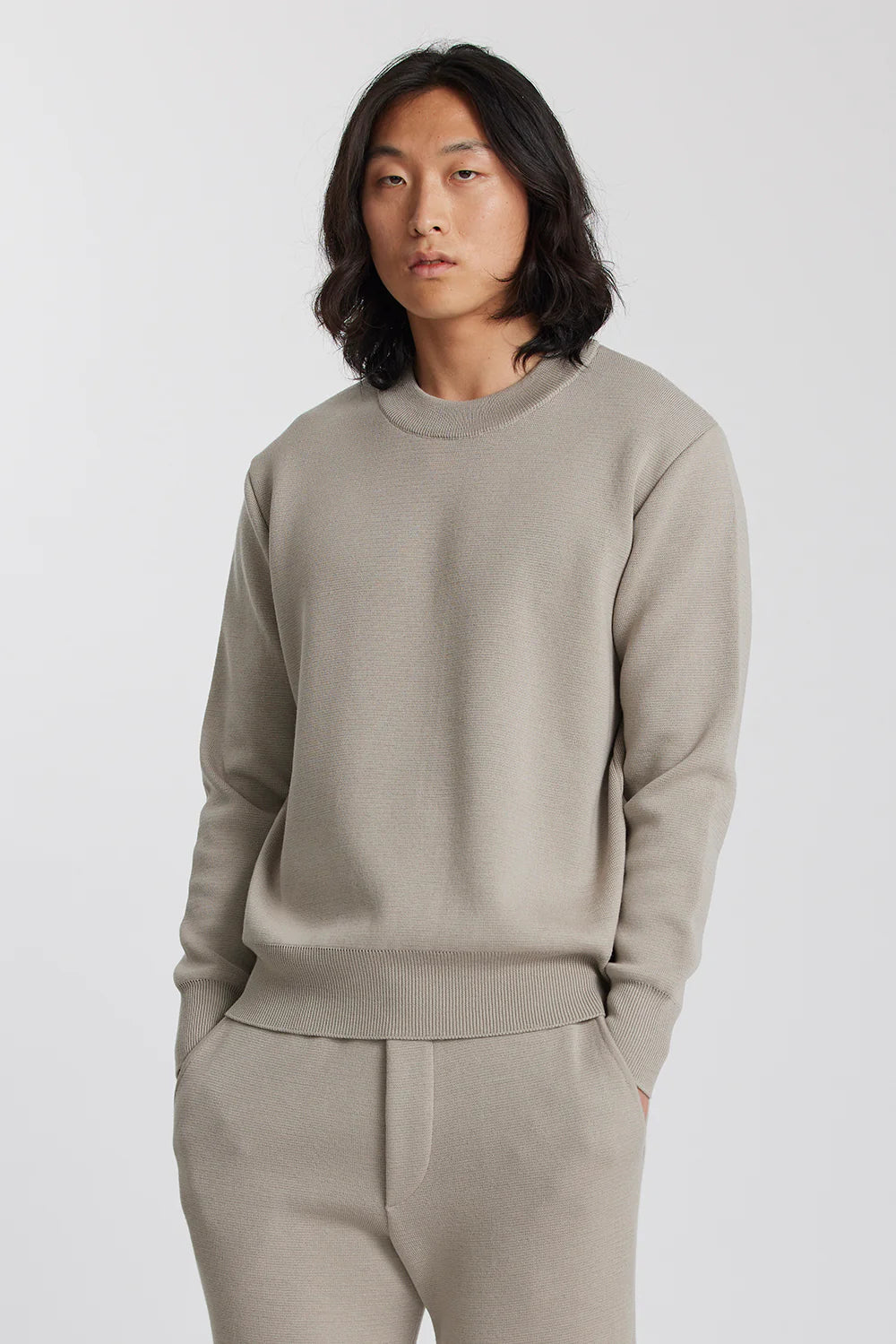 Standard Issue Merino Crew Sweater | Grullo