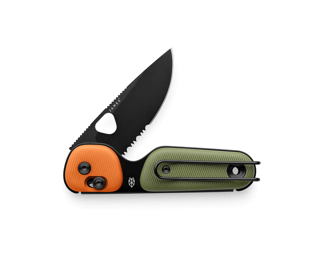 The James Brand the Redstone |Green + Orange + Black