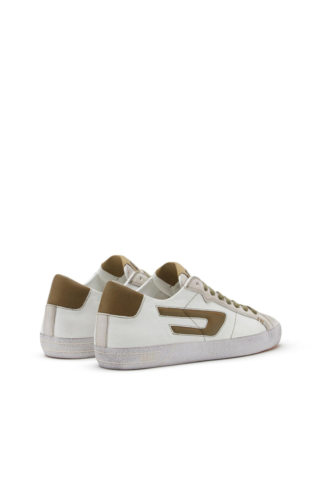 Diesel LEROJI LOW Sneaker | White & Green