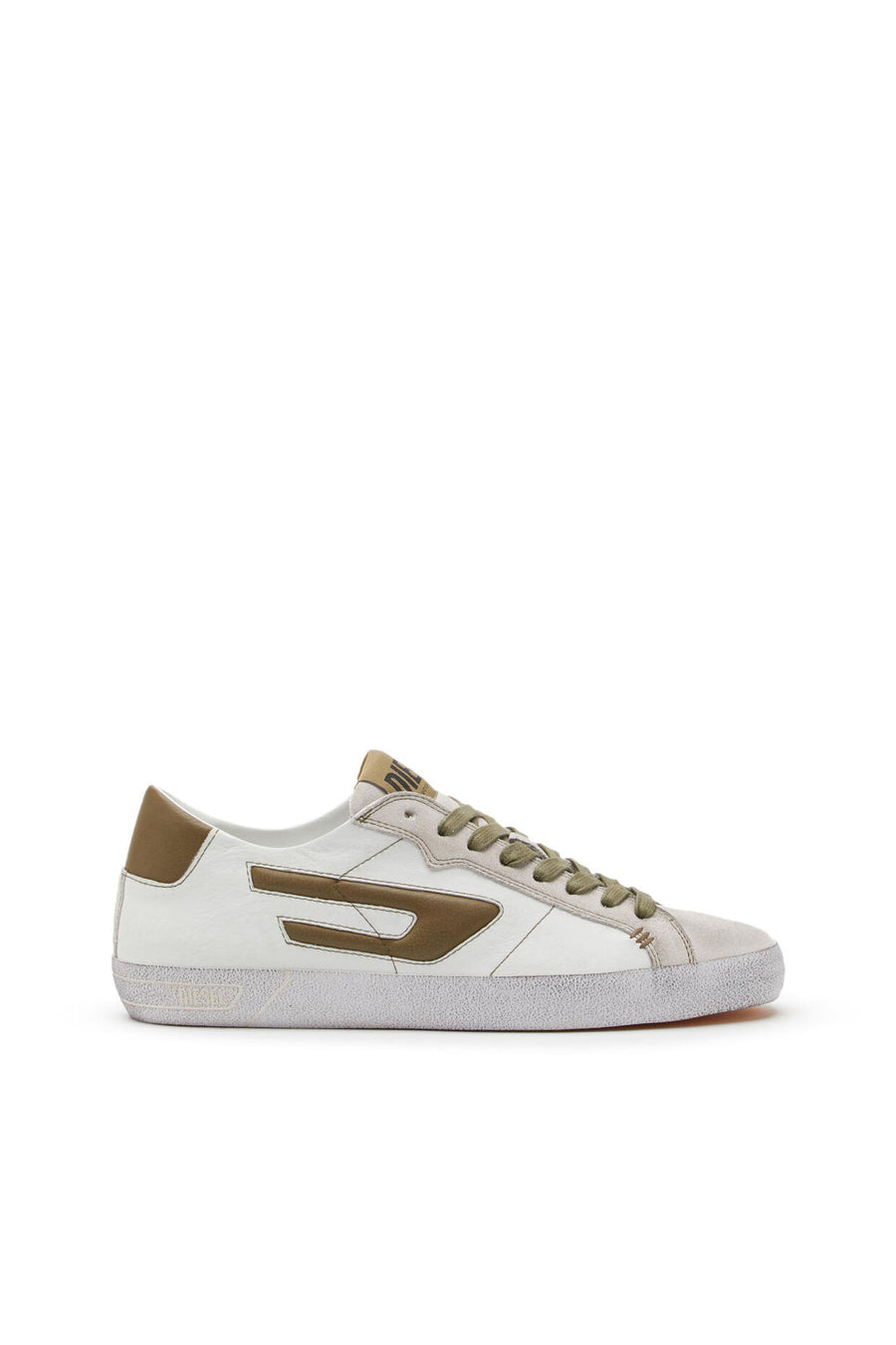 Diesel LEROJI LOW Sneaker | White & Green
