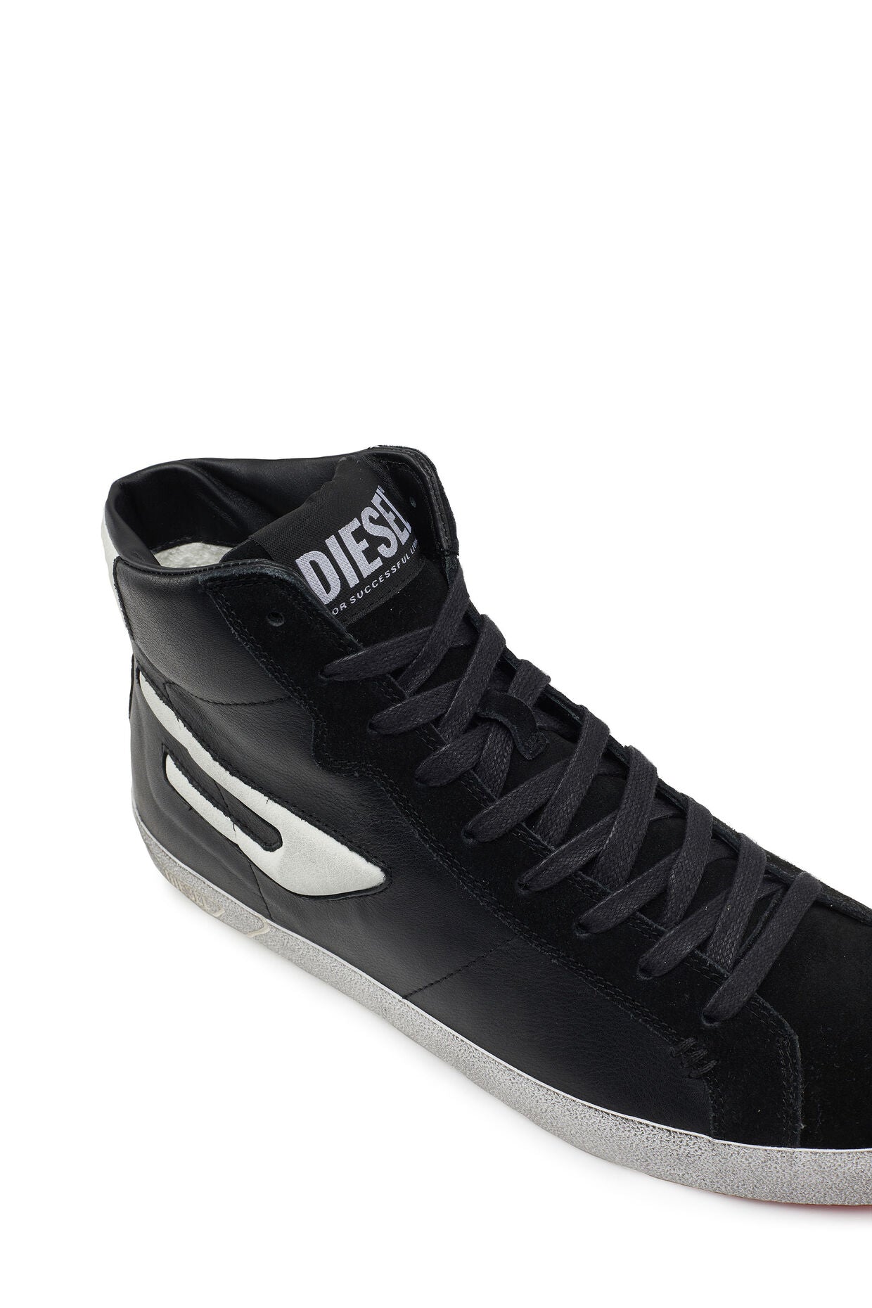 Diesel LEROJI MID Sneaker | Black &amp; White
