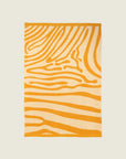 OAS Beach Towel | Yellow Maze