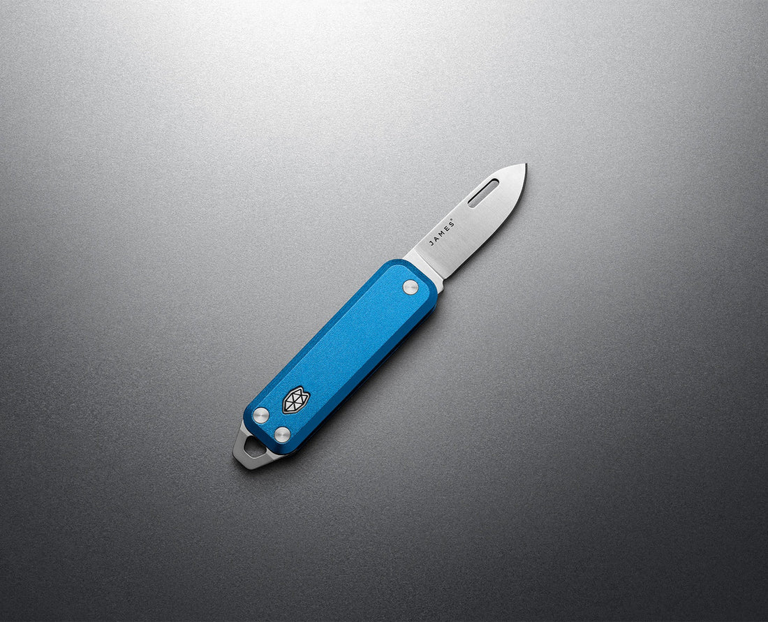 James Brand The Elko | Cerulean + Stainless + Aluminium + Straight