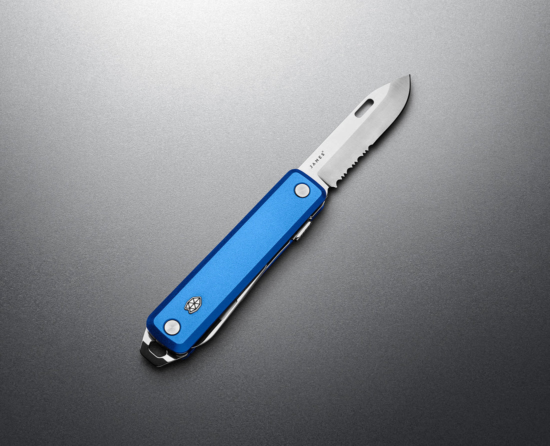 James Brand The Ellis Scissors | Cerulean + Stainless