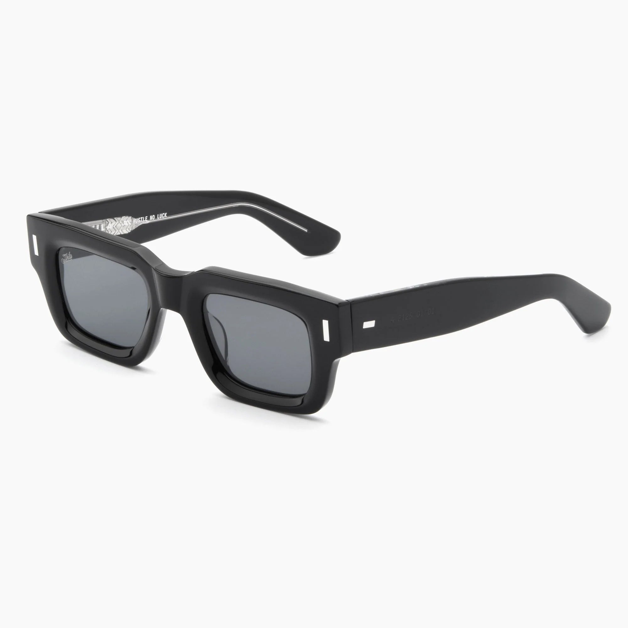 Akila Ares Sunglasses | Black + Black