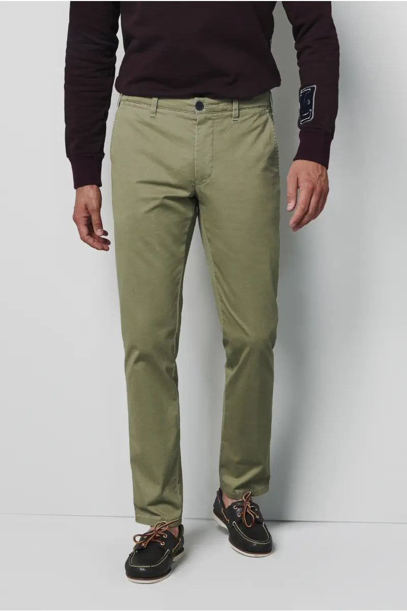 Meyer M5 Slim Chino | Light Green