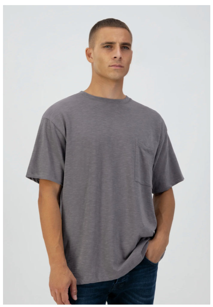 Dstrezzed Loose Fit T-Shirt | Grey or Blue