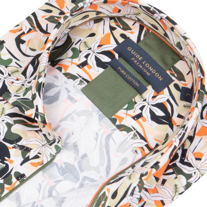 Guide London S/S Shirt | Vibrant Floral