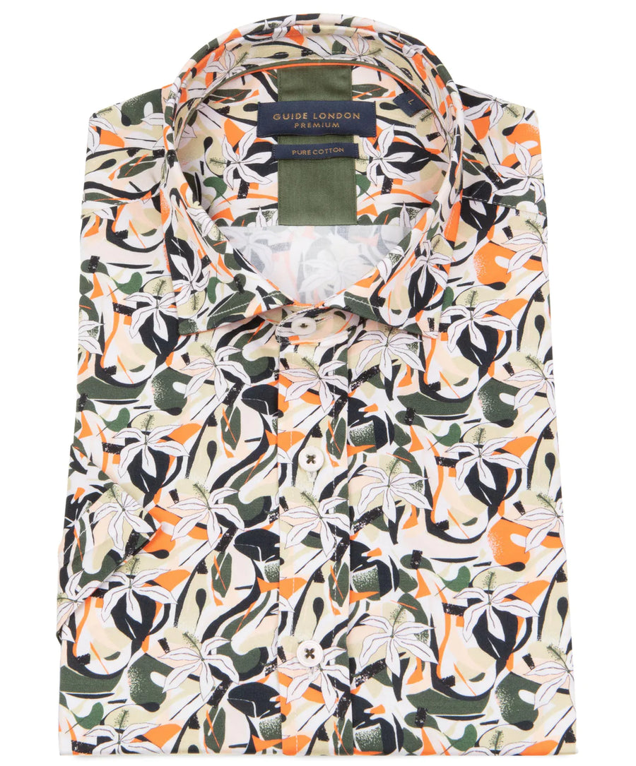Guide London S/S Shirt | Vibrant Floral