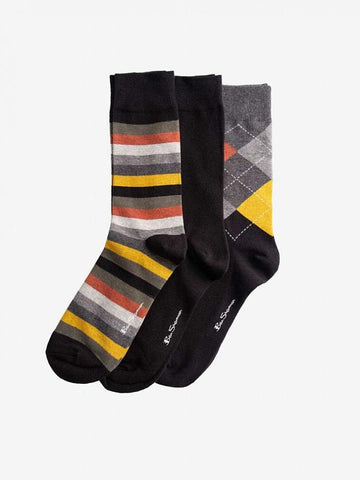 Ben Sherman Aldanti Trew Socks | 3PK