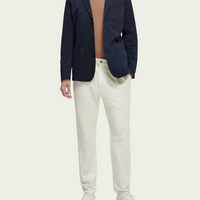 Scotch & Soda Structured Garment Dye Blazer | Navy