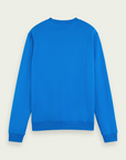 Scotch & Soda Organic Cotton Sweatshirt | Iris Blue