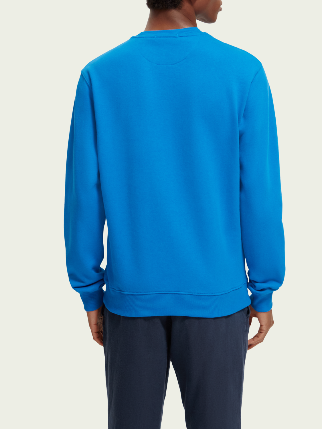 Scotch &amp; Soda Organic Cotton Sweatshirt | Iris Blue