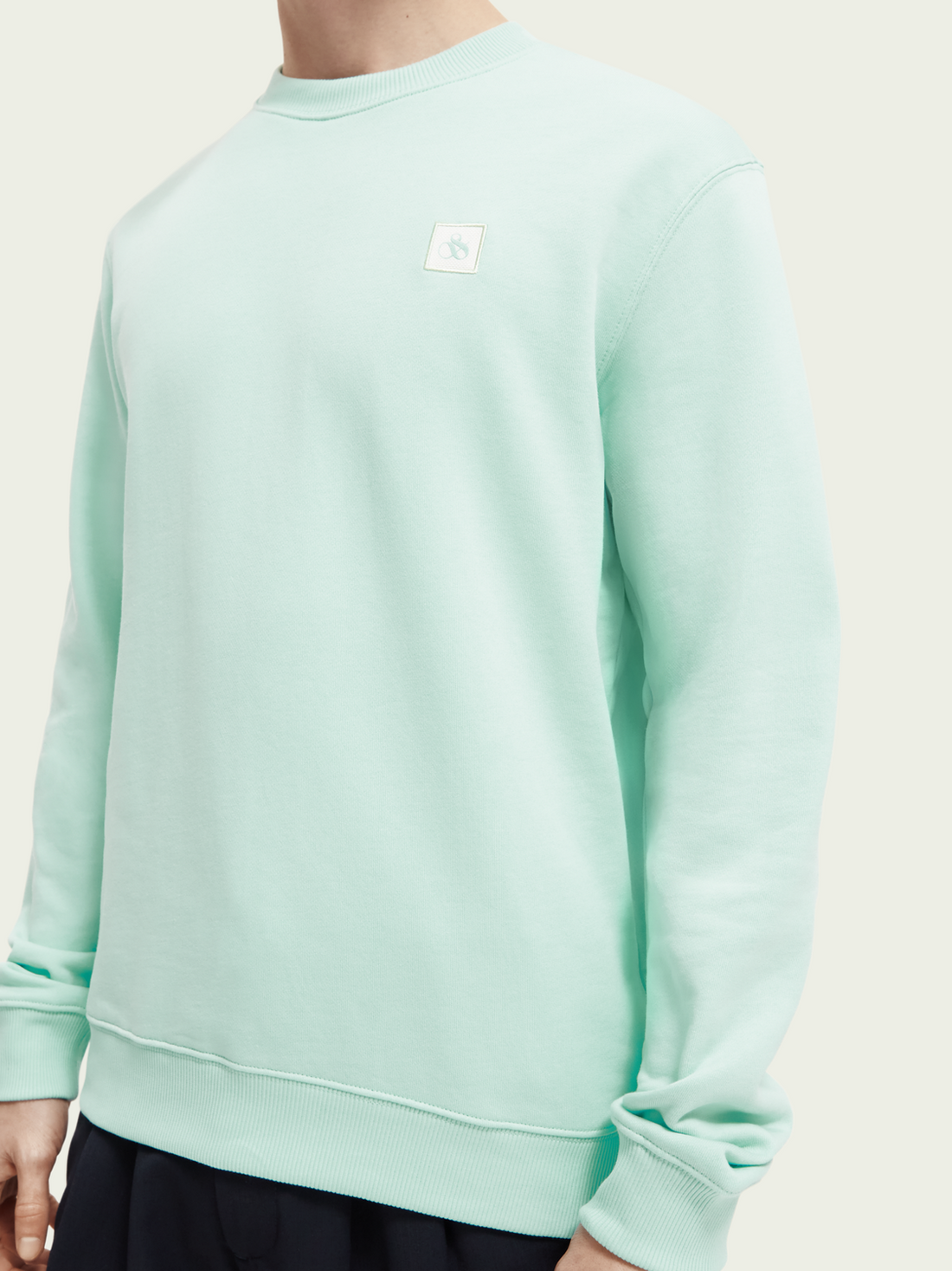 Scotch & Soda Organic Cotton Sweatshirt | Mint