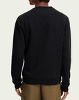 Scotch & Soda Organic Cotton Sweatshirt | Black