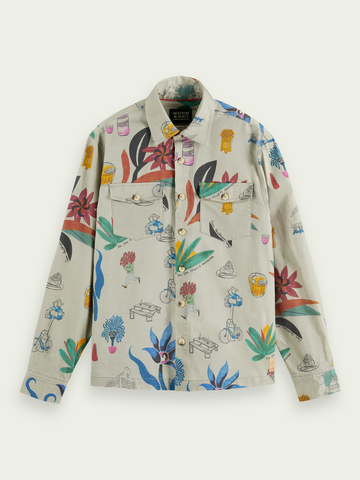 Scotch & Soda Allover Printed Shirt | Combo A