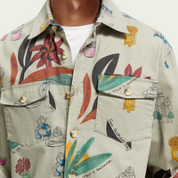 Scotch & Soda Allover Printed Shirt | Combo A