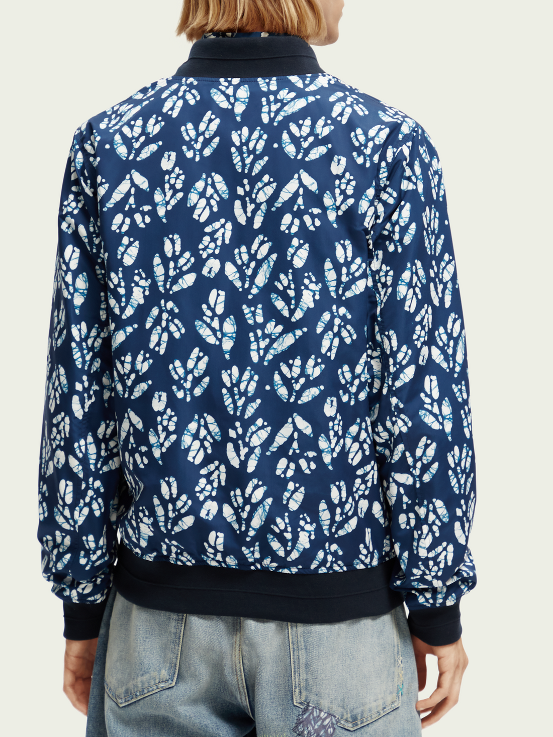 Scotch & Soda Printed Reversible Bomber | Combo D