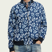 Scotch & Soda Printed Reversible Bomber | Combo D