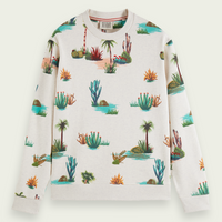 Scotch & Soda Printed Crewneck Sweatshirt | Combo D