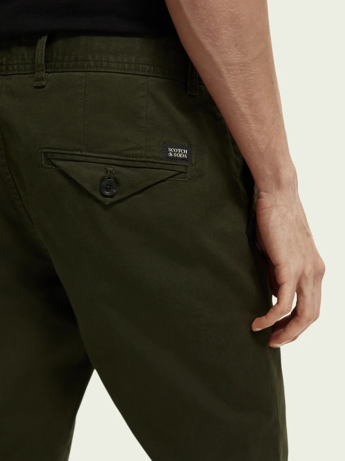 Scotch &amp; Soda Slim Mott Chinos | Military