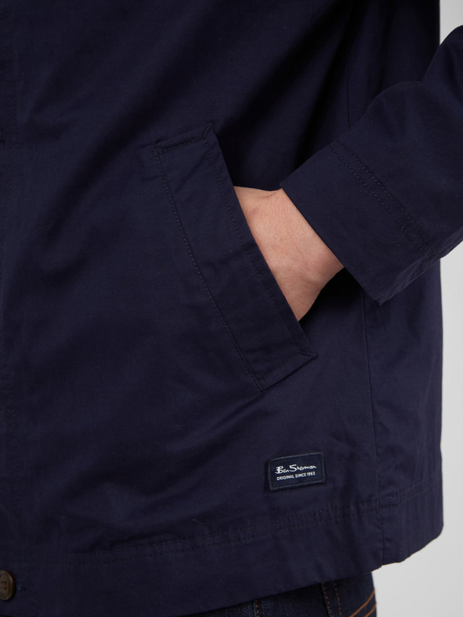 Ben Sherman Military Jacket | Marine