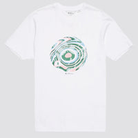 Ben Sherman Trippy Target Tee | White