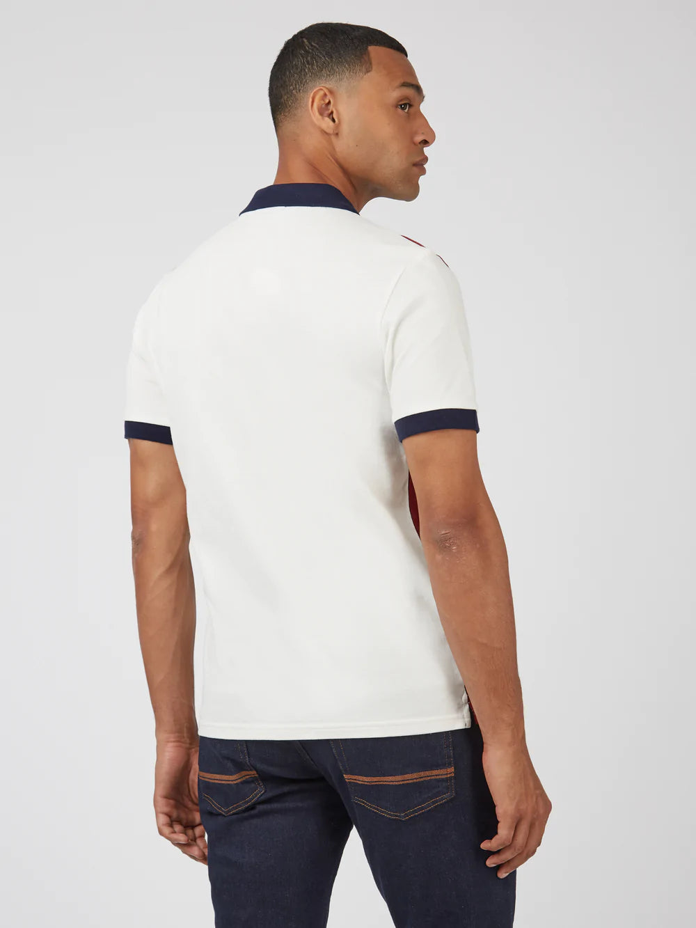 Ben Sherman Vintage Sports Polo | Snow White