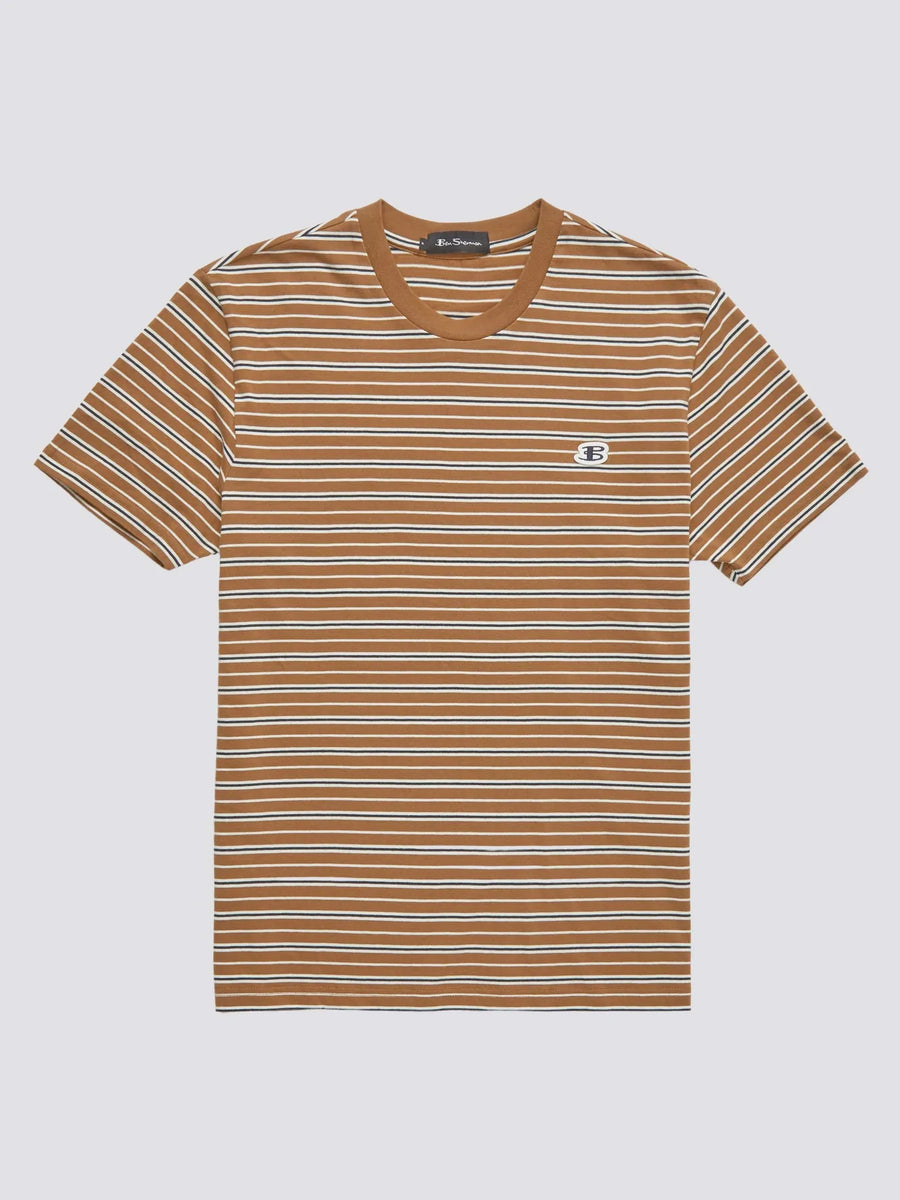 Ben Sherman Striped Tee | Ginger