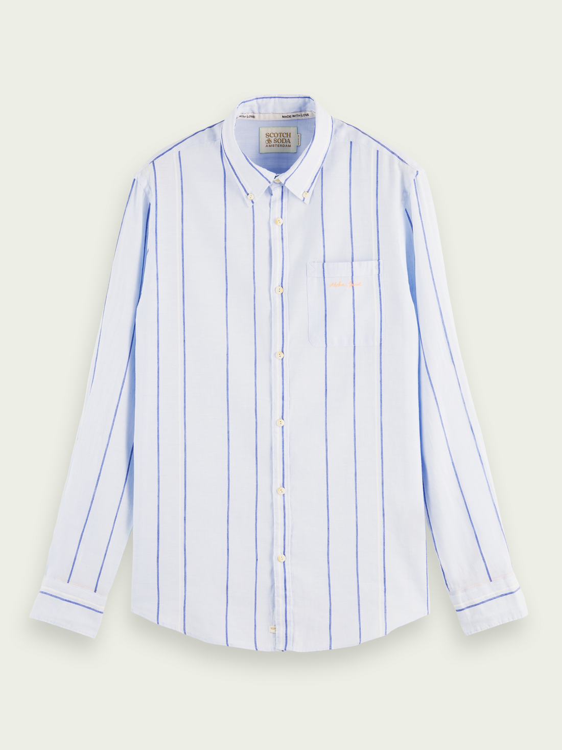 Scotch & Soda L/S Shirt | Regular Stripes