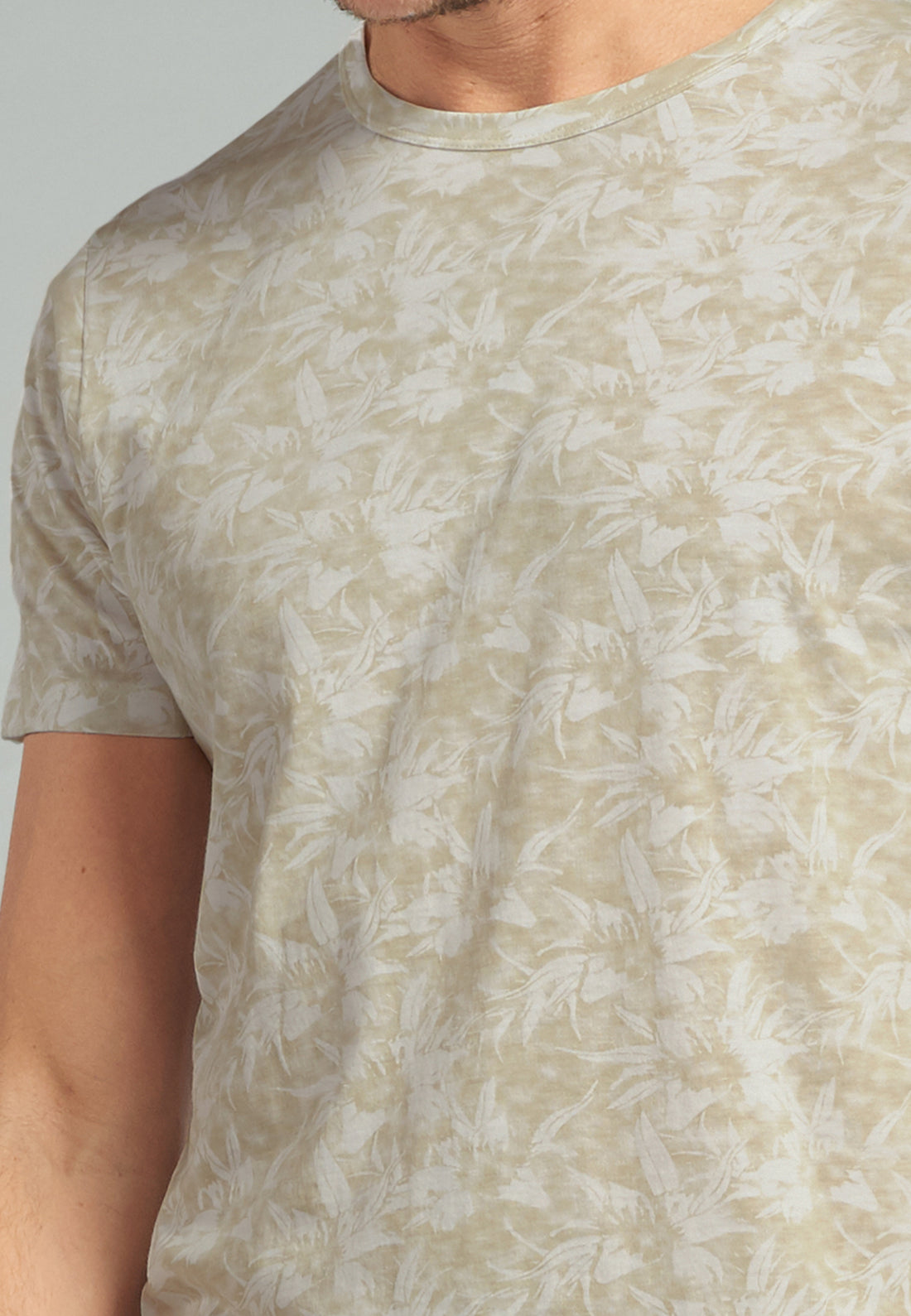 Dstrezzed Crew Tee | Sand or Navy