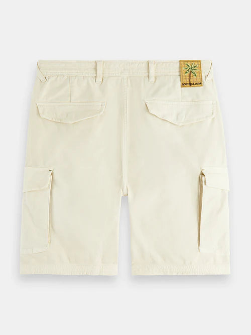 Scotch & Soda Cargo Shorts | White Sand