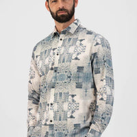 Dstrezzed L/S Shirt Babycord | Offwhite
