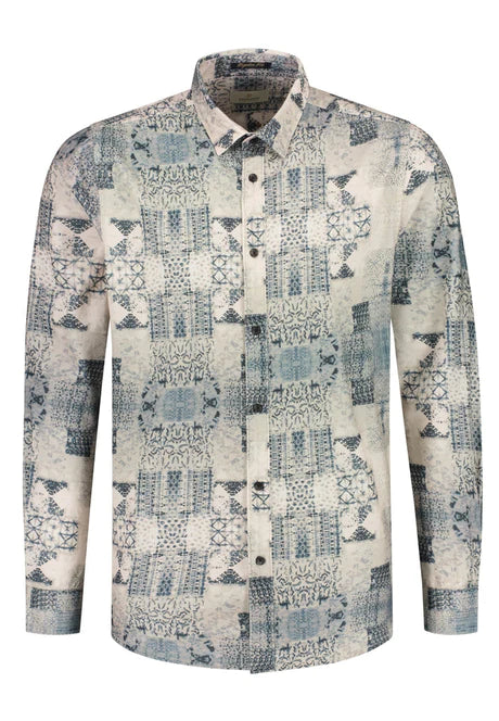 Dstrezzed L/S Shirt Babycord | Offwhite