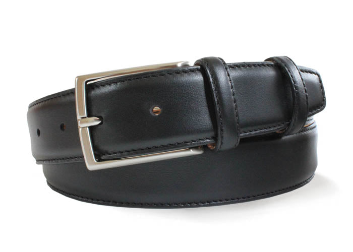 Robert Charles 3751 Black Leather Belt - Alexanders on Tennyson