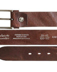 Robert Charles 6307 Brown Leather Belt - Alexanders on Tennyson