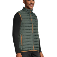 A Fish Named Fred Zip Vest | Green