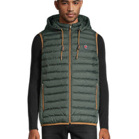 A Fish Named Fred Zip Vest | Green