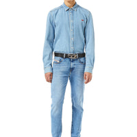 Diesel D-STRUKT Jean | Denim Washed Blue