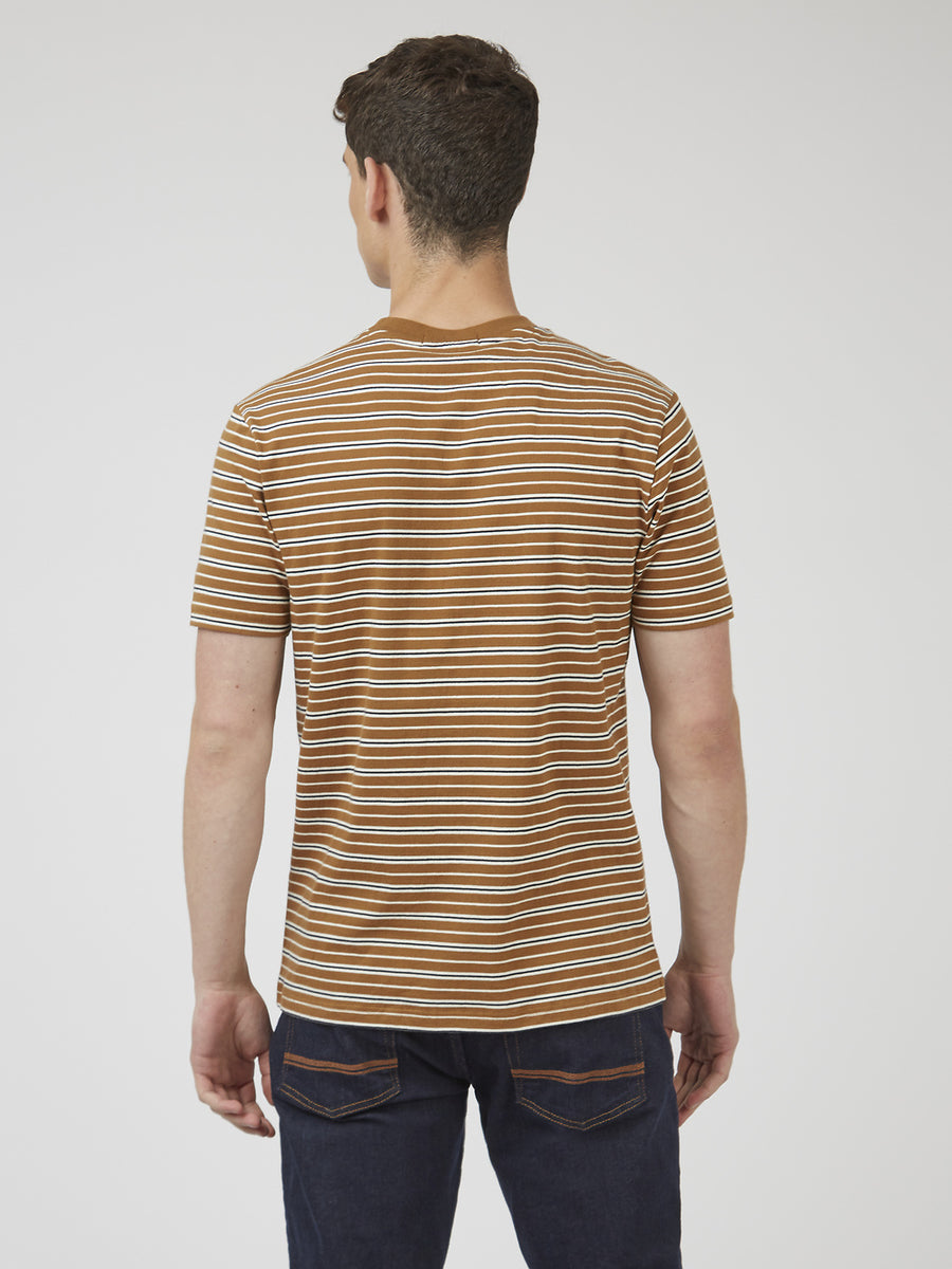 Ben Sherman Striped Tee | Ginger
