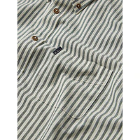 Ben Sherman Recycled Cotton Oxford | Green Stripe